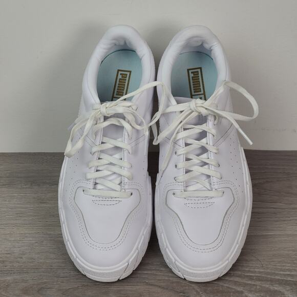 Puma Eris Fantasy Lace Up Women's Sneaker Whisper White Size 7 - Picture 1 of 9